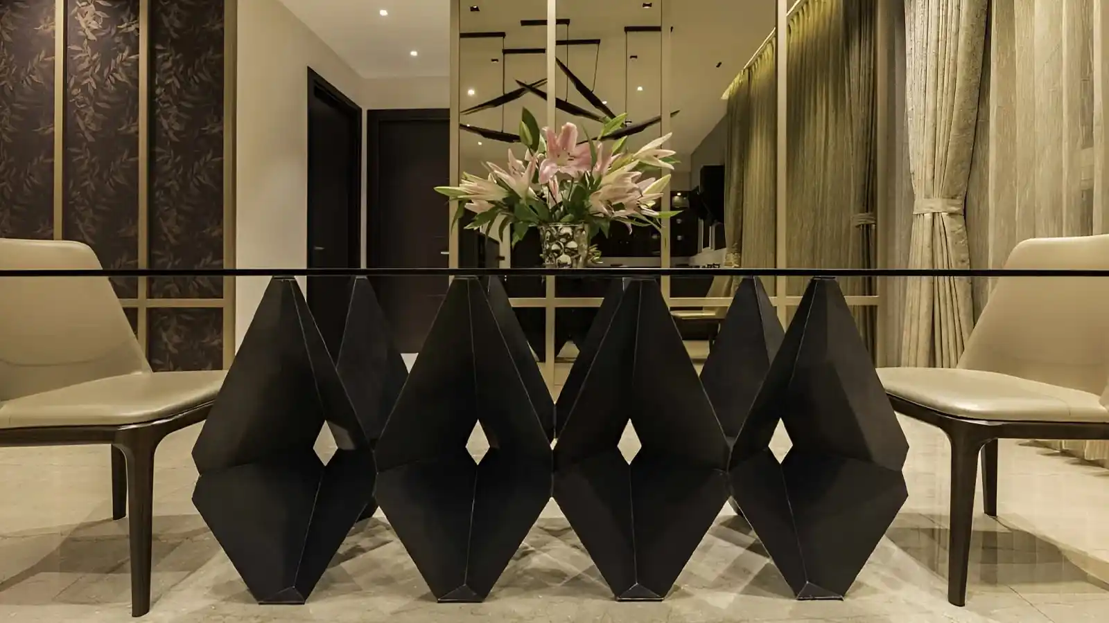 Artisane-Forest-Breeze-Apartment-in-South-Bangalore-dinning-area